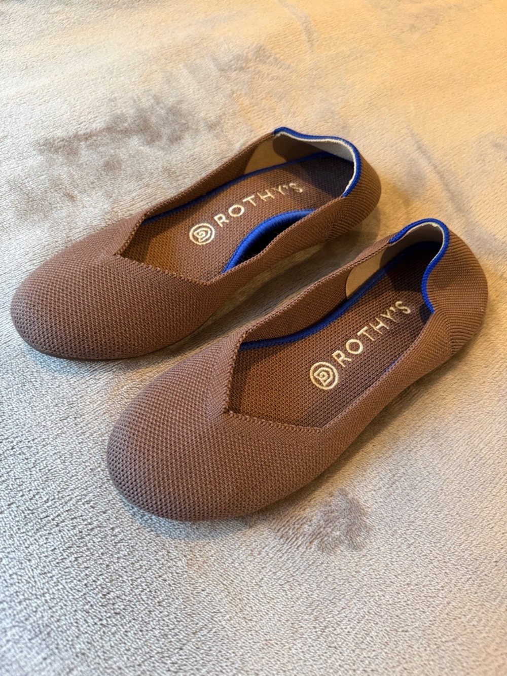 Rothy's Brown Knit Slip-On Flats - Picture 5 of 6